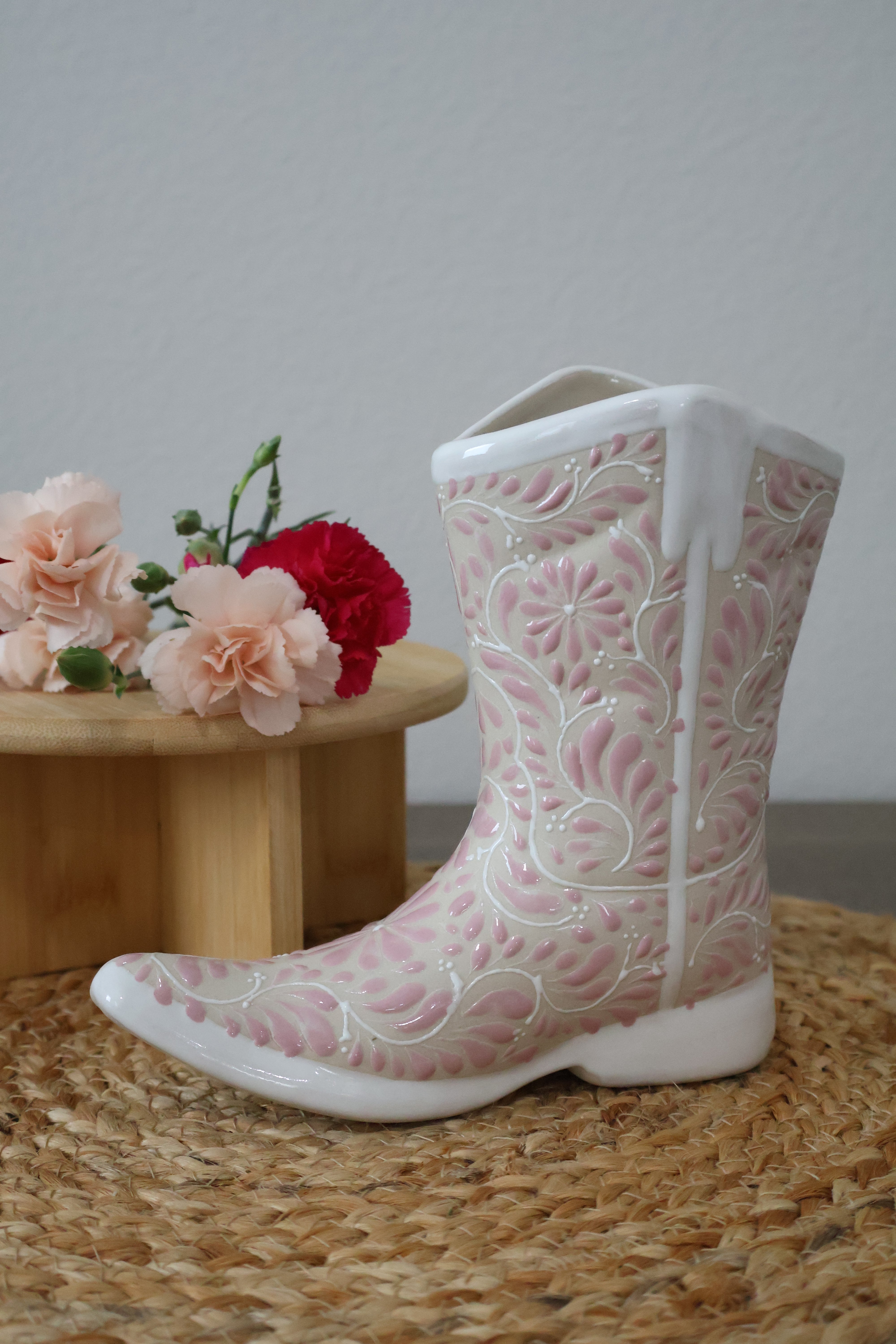 Botita Vaquera Vase (Pink)