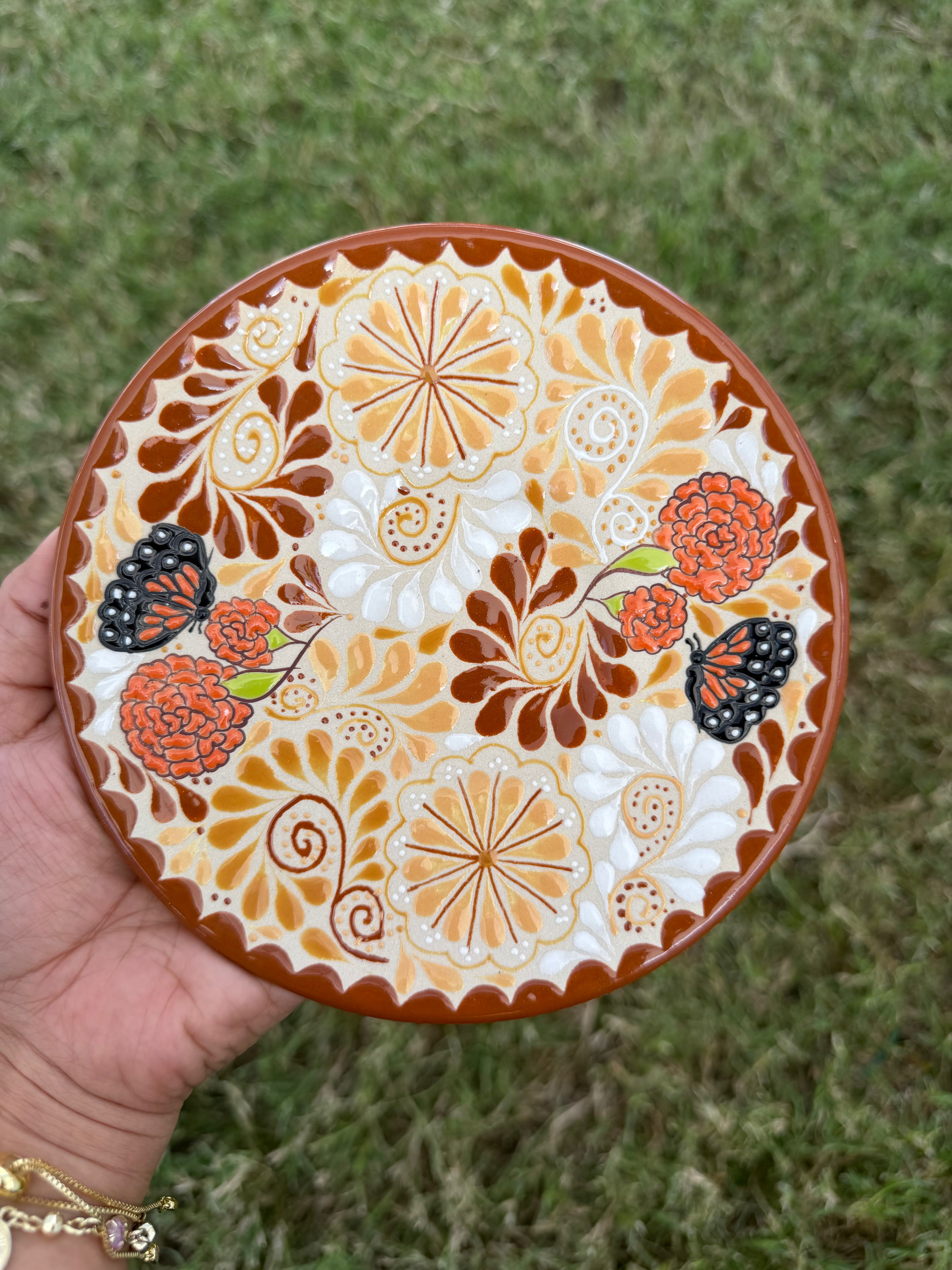 Cempasúchil Plate