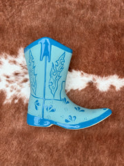 Botita Vaquera Turquesa